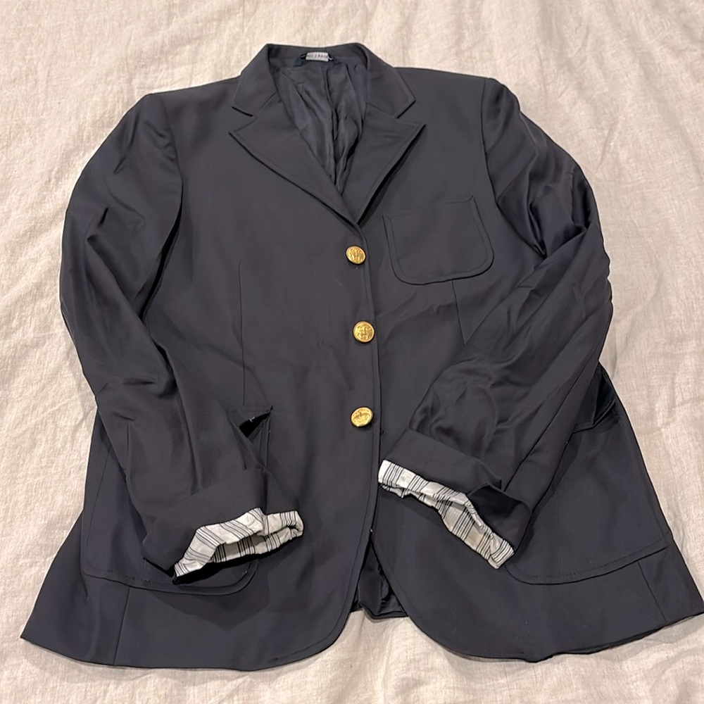 Navy boys Brooks Brothers jacket